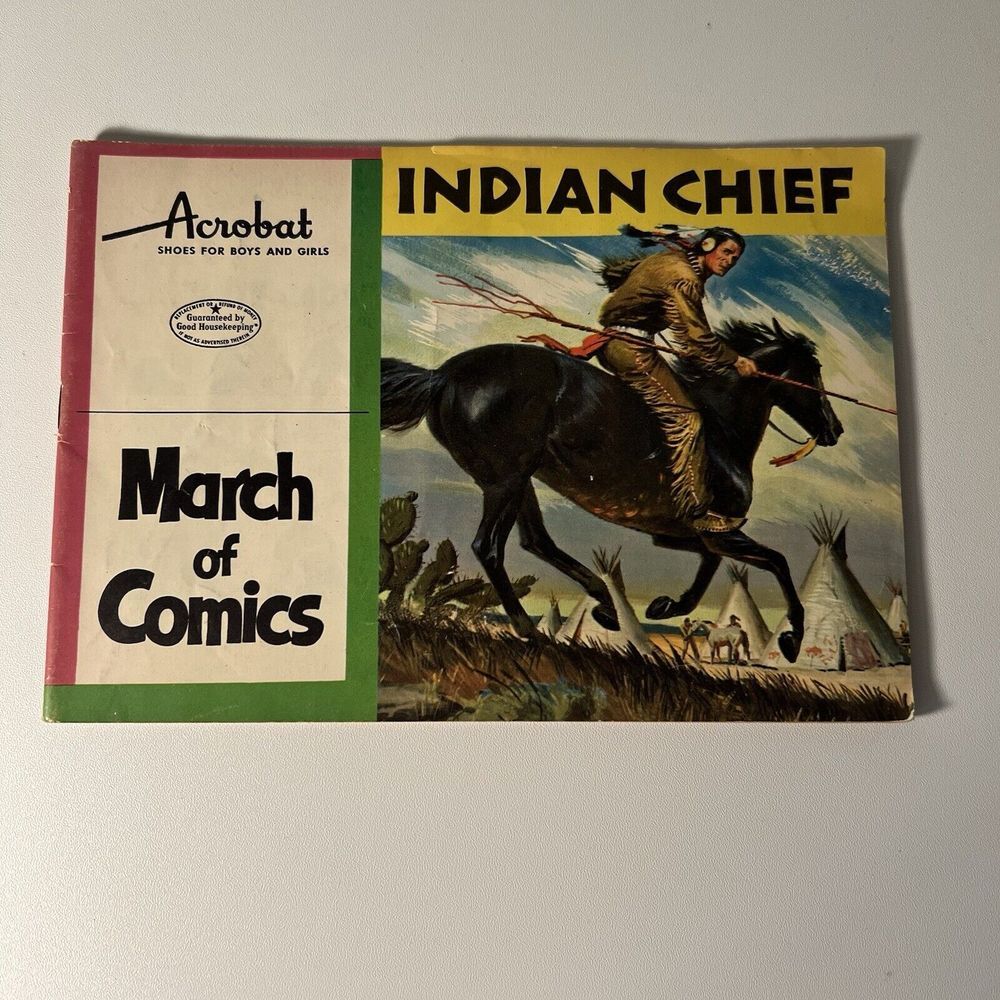 1958-Indian Chief 170-March Of Comics-White Eagle Comic Book-Rare Find
